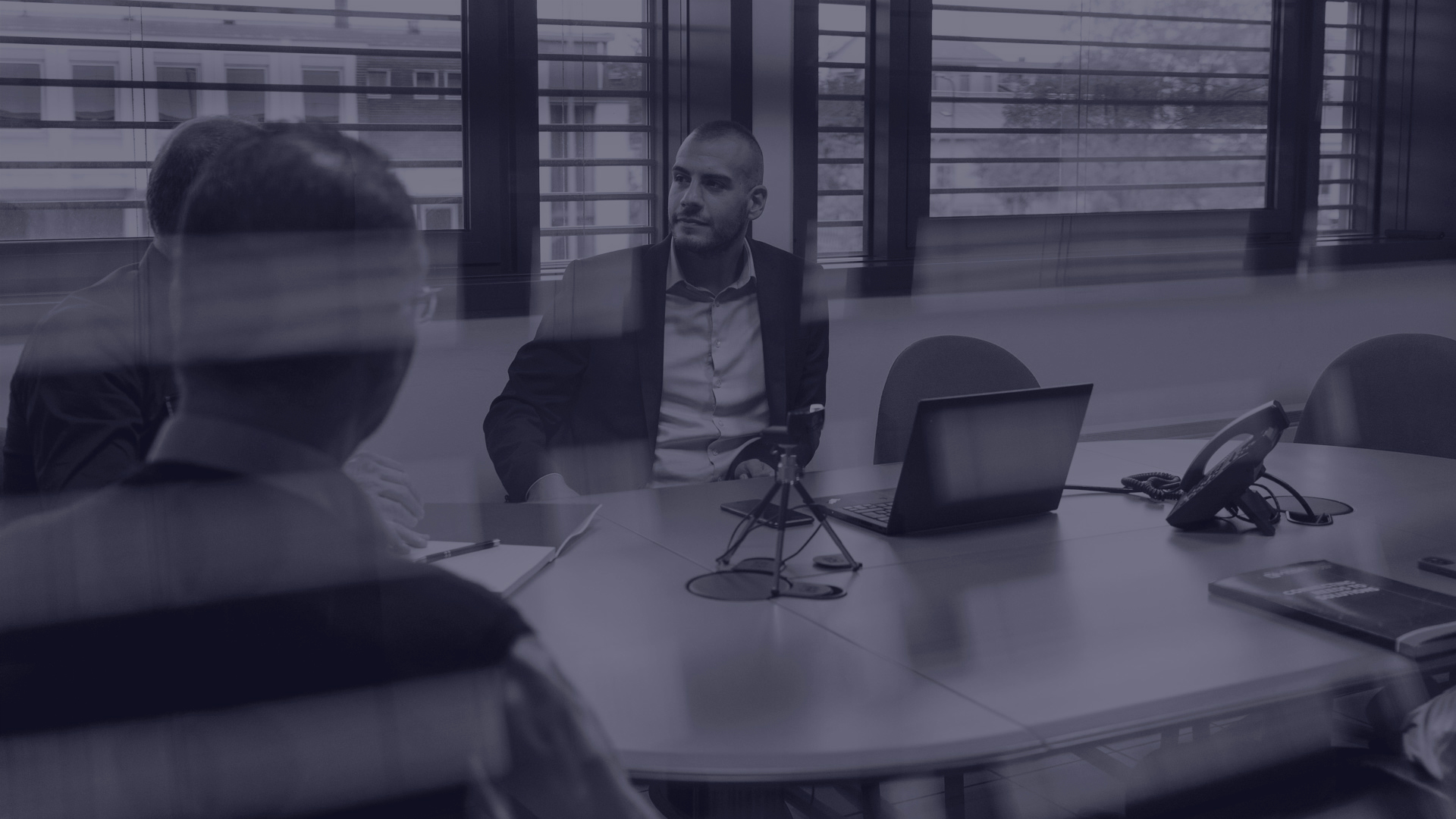 people in a meeting